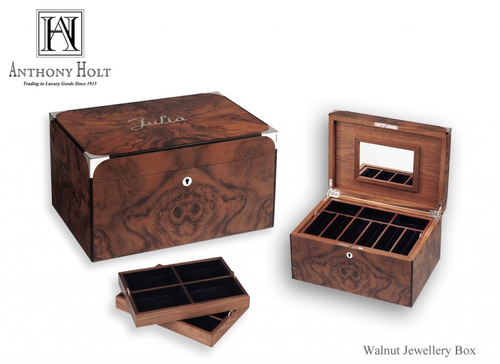 Walnut Jewellery Box