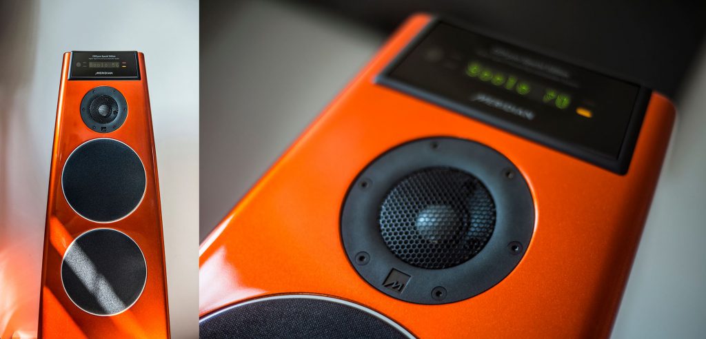 Orange Lacquered Speaker